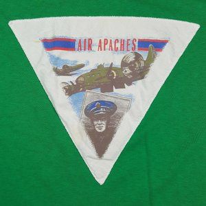 Vtg 80s Nucleus Air Apaches T-Shirt XL Air Force